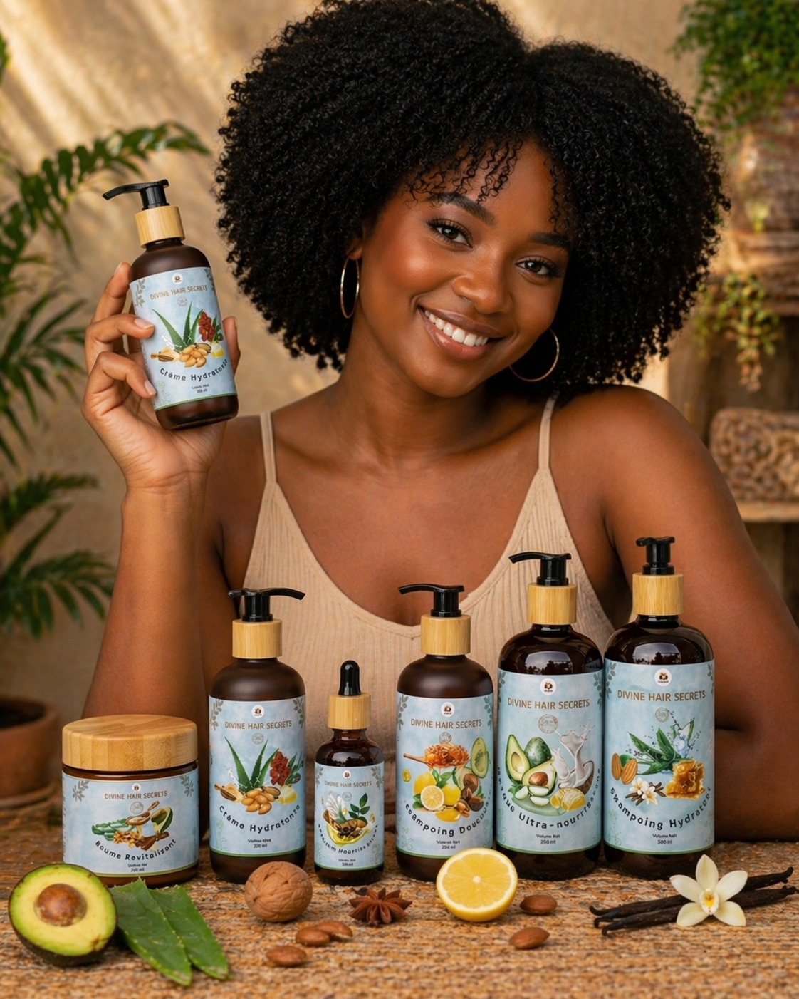 Produits cosmétiques naturels