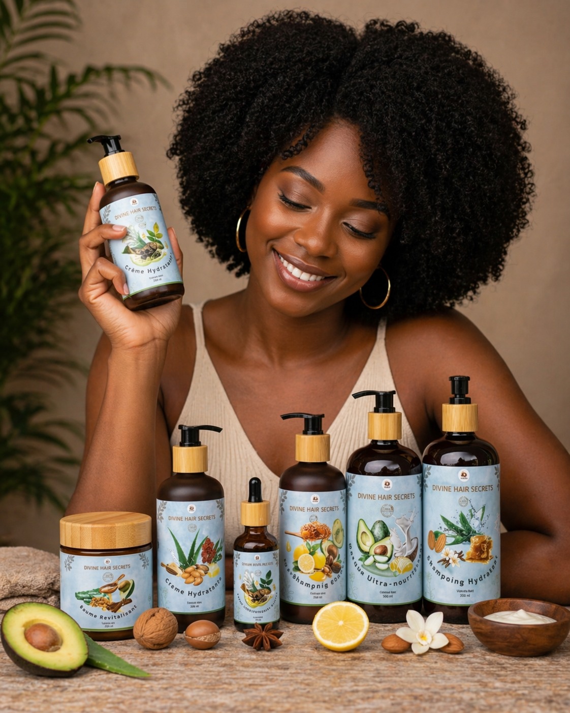 Produits cosmétiques naturels
